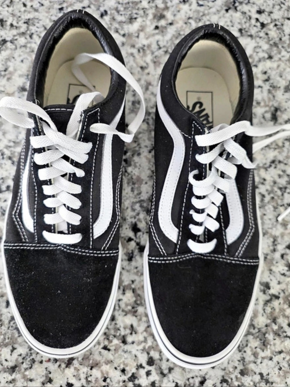 Vans Old Skool Sneakers Black & White US 7.5